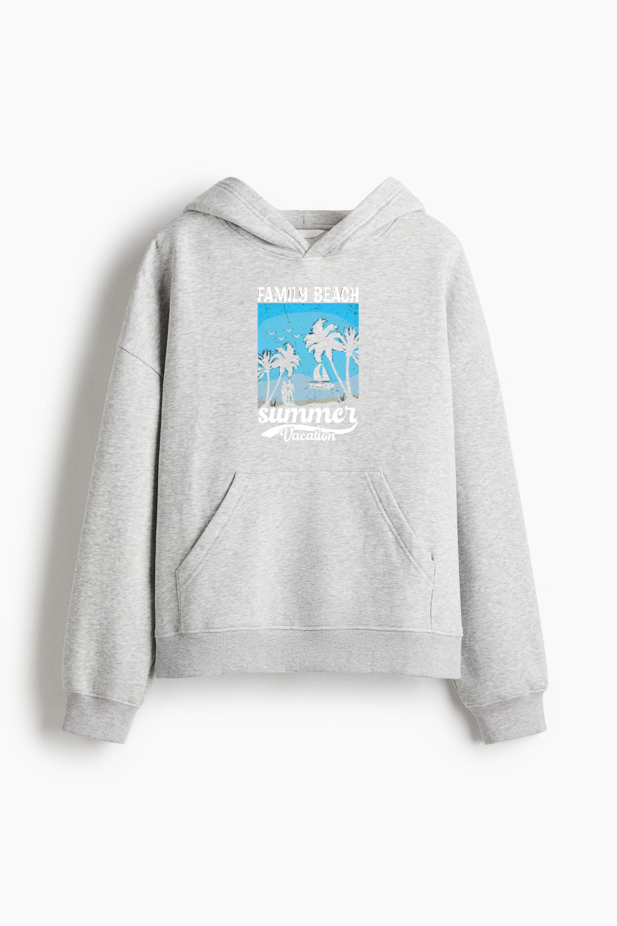 Adventurer Hiking Joyful Graphic Loose-Fit Printed Hoodie - Image 4