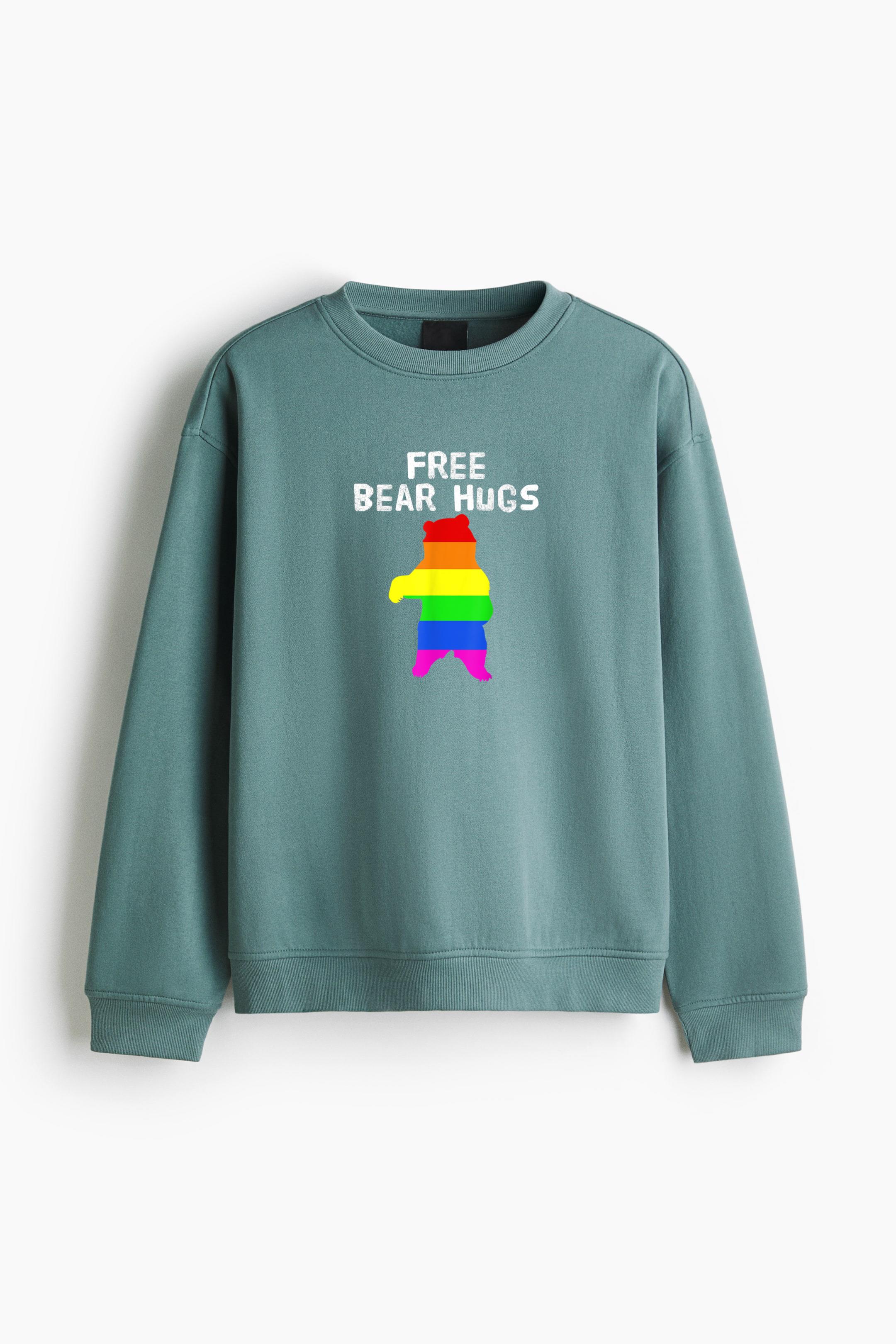 Bear Hugs Regular Fit Printed Sweatshirt - Image 4