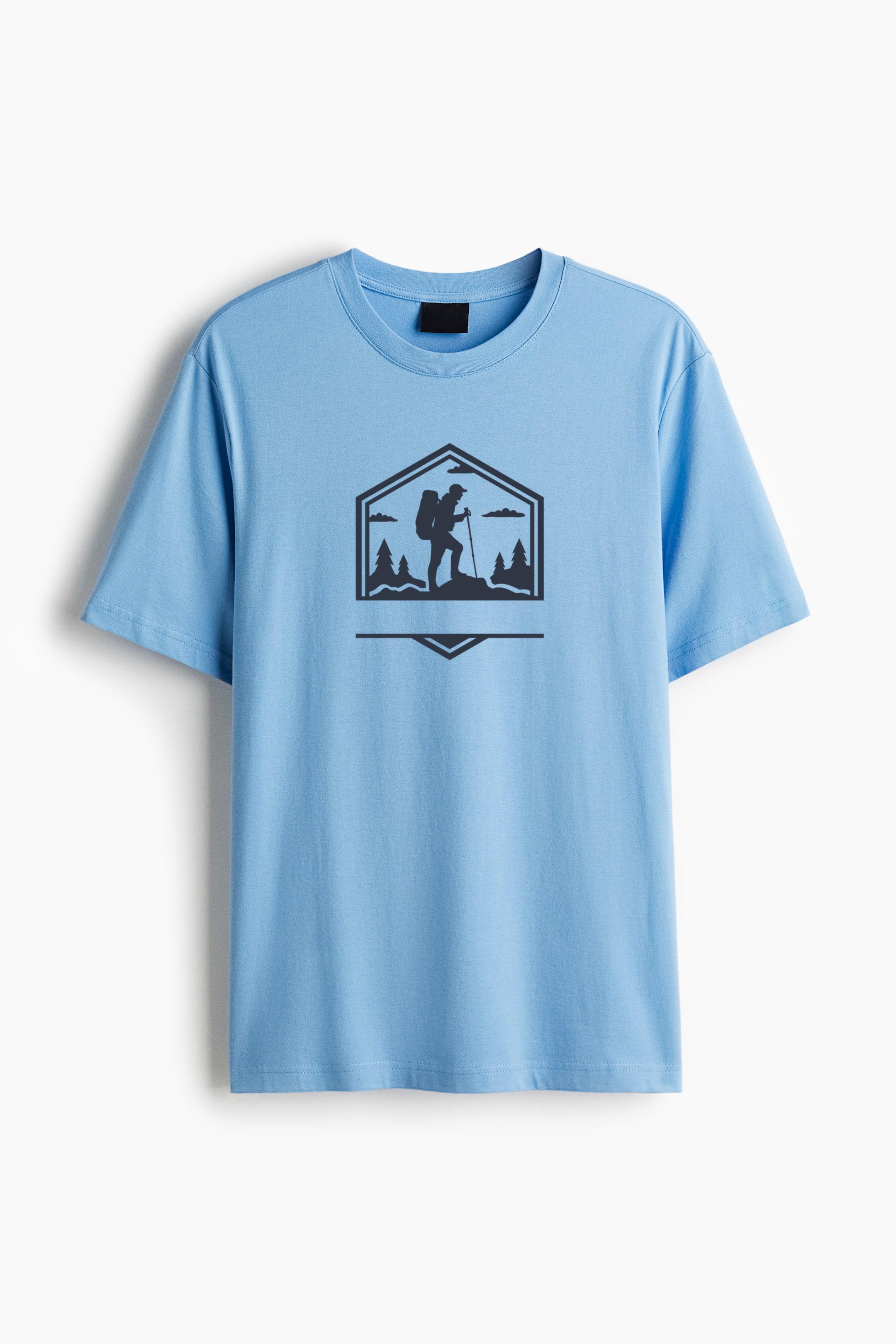 Hiking Split Monogram Classic Regular Fit T-Shirt