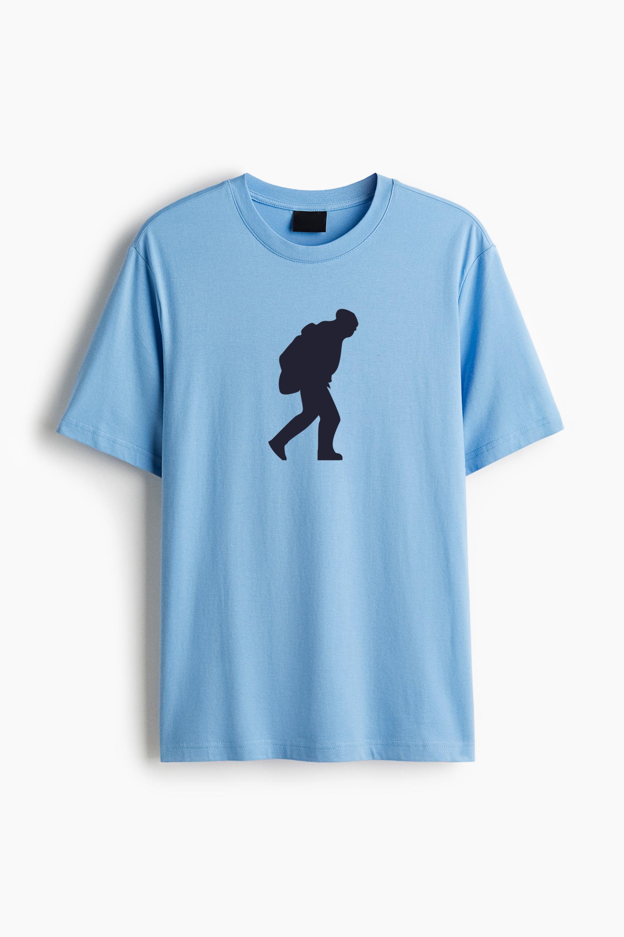 Mountain Climber Silhouette 2 Classic Regular Fit T-Shirt