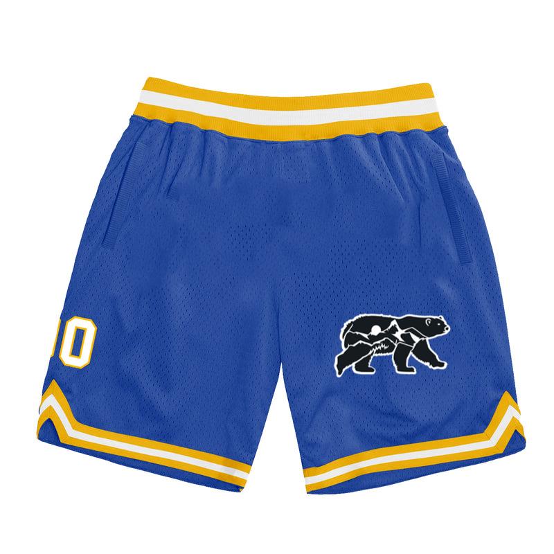 Mountain Polar Bear Cut Out Classic Basketball Shorts 