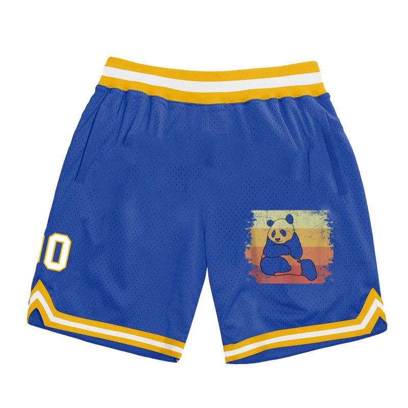 Panda Bamboo Bear Vintage Classic Basketball Shorts 