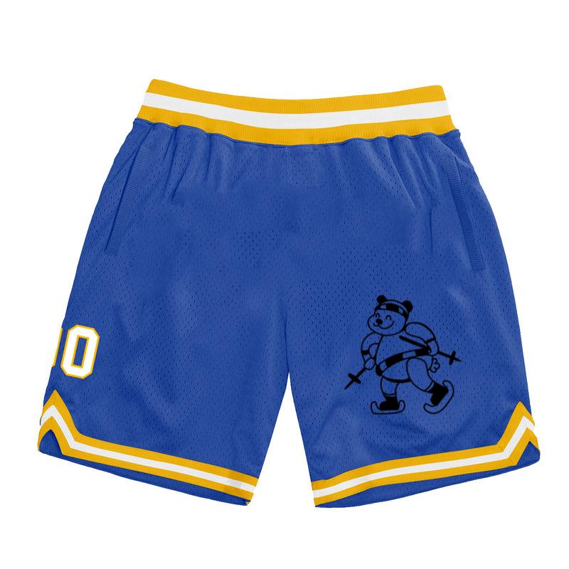 Winter Animal Character Bear Skiing Classic Basketball Shorts 